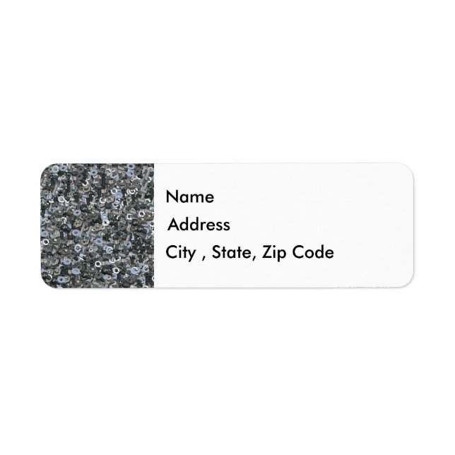 Étiquette de l'adresse de retour des noeuds (Devant)