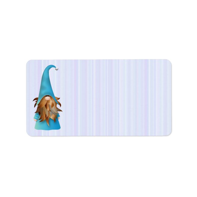 Étiquette de l'adresse de retour Gnome été (Devant)