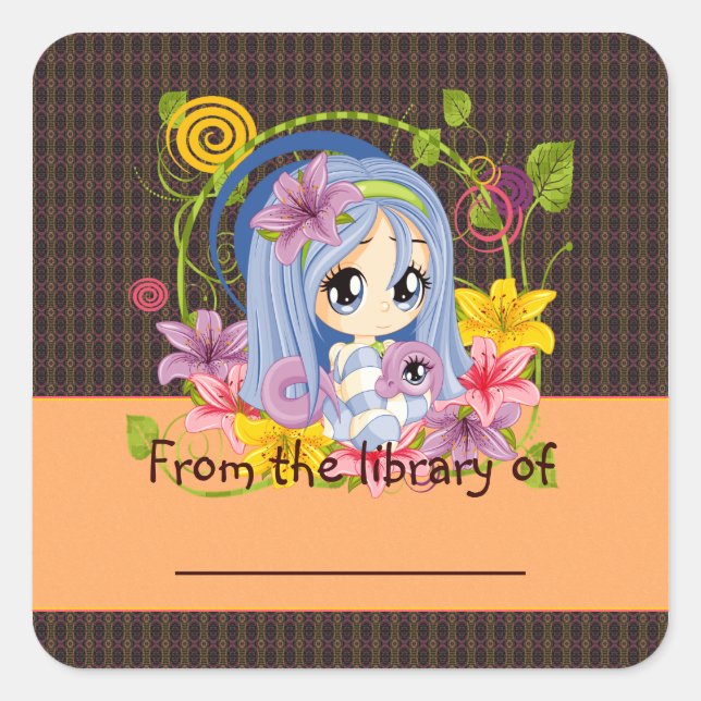 Étiquette de livre Fae Dragon (Devant)