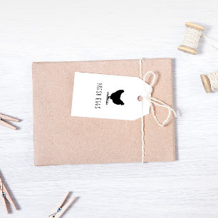 Étiquette de l'oeuf de poulet de Script agricole