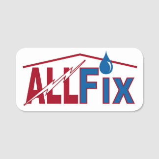 Étiquette de logo magnétique AllFix