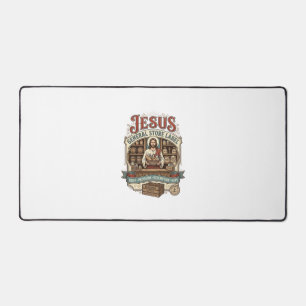 étiquette de magasin général Jésus Magasin général