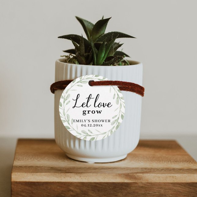 Étiquette de mariage, étiquette de faveur de douch (Créateur téléchargé)