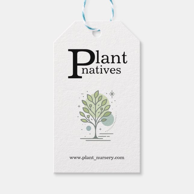Étiquette de marque personnalisée Greenleaf Nurser (Devant)