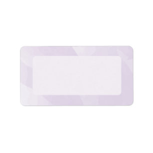 Étiquette de messagerie aquarelle, Lavande