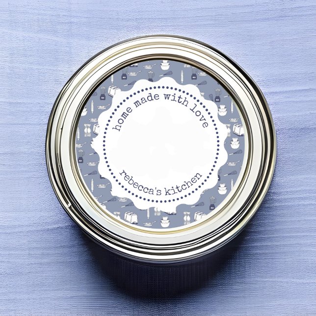 Étiquette de mise en conserve de confiture rétro | (Créateur téléchargé)