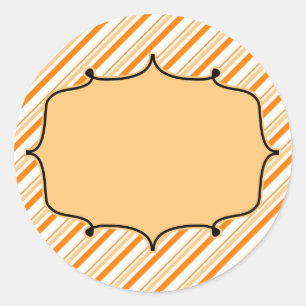 Étiquette de Monogramming de chute