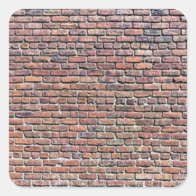 Étiquette de mur de briques (Devant)