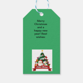 étiquette de Noël