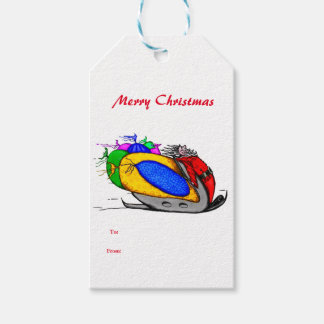 Étiquette de Noël Cadeau