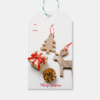 Étiquette de Noël Cadeau