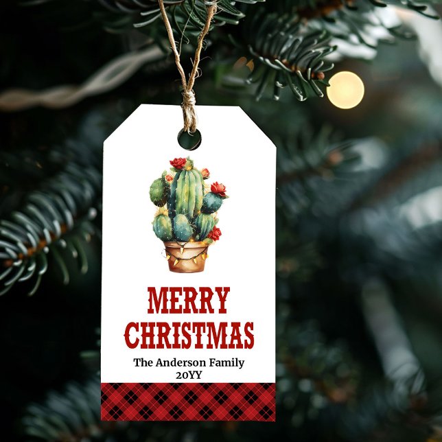 Étiquette de Noël personnalisée avec nom et éperon (Prairie Christmas gift tag custom name and spurs

)