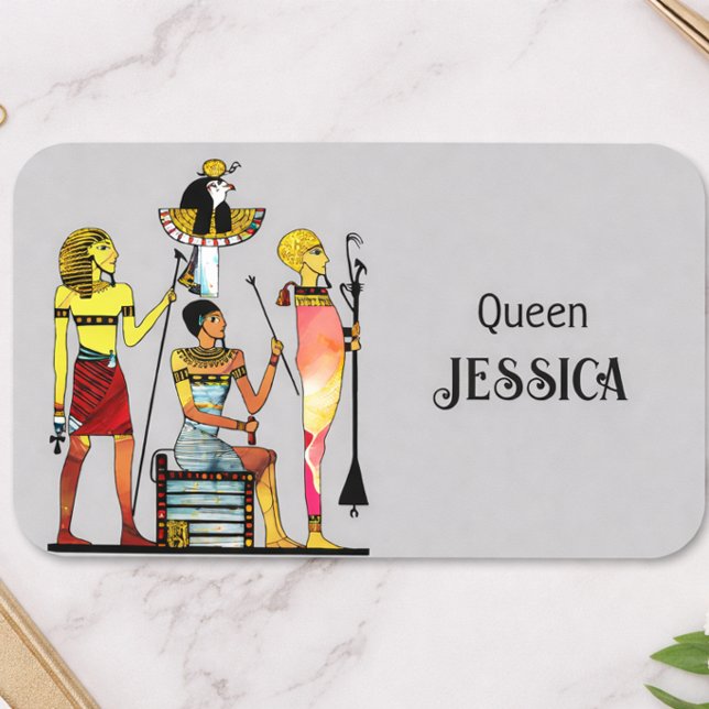Étiquette de nom de reine égyptienne, cadeau perso (Créateur téléchargé)