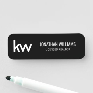 Étiquette de nom Keller Williams