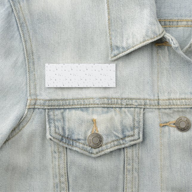 Étiquette de nom personnalisée de luxe professionn (En situation)