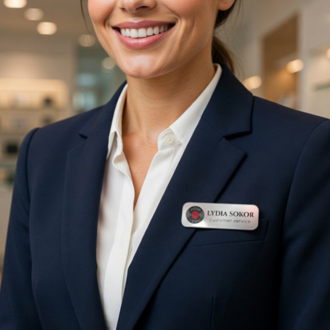 Étiquette de nom professionnelle (Créateur téléchargé)