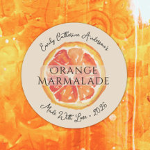 Étiquette de packaging pour pot de confiture artis