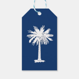 Étiquette de palmier Palmetto de Caroline du Sud