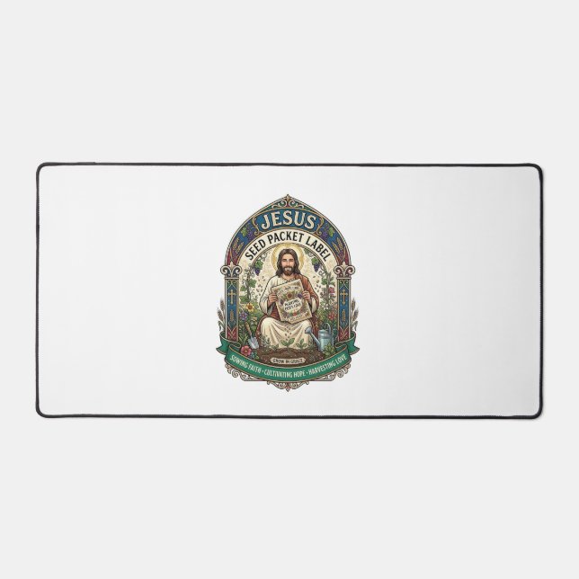 étiquette de paquet de graines de Jésus étiquette  (Recto)