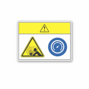 Étiquette de périphérique de mise en garde/sous pr