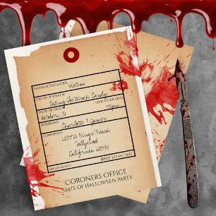 Étiquette de pied BUDGET de nouveauté Halloween Bu