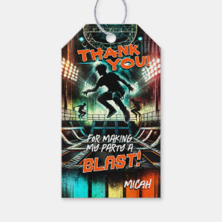 Étiquette de préférence de la fête de la Trampolin