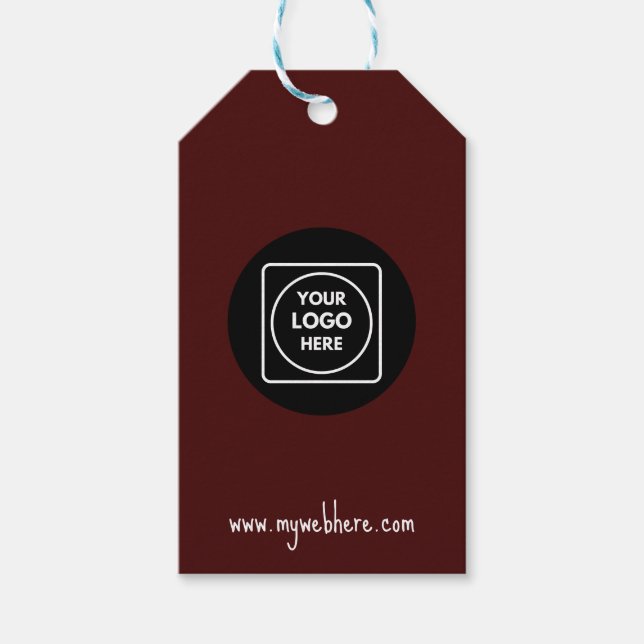 Étiquette de prix de description de produit de log (Devant)