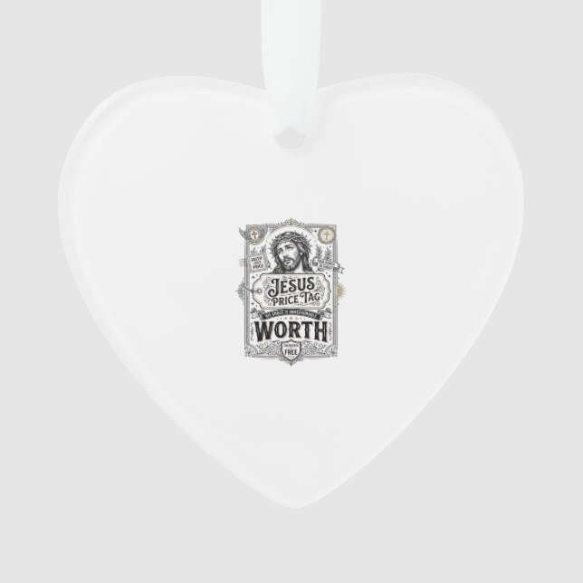 Étiquette de prix de Jésus vaut Étiquette de prix  (devant)