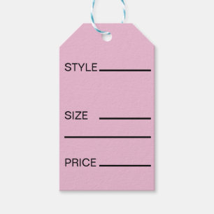 Étiquette de prix de style simple