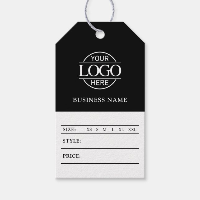 Étiquette de prix moderne pour logo d'entreprise d (Devant)