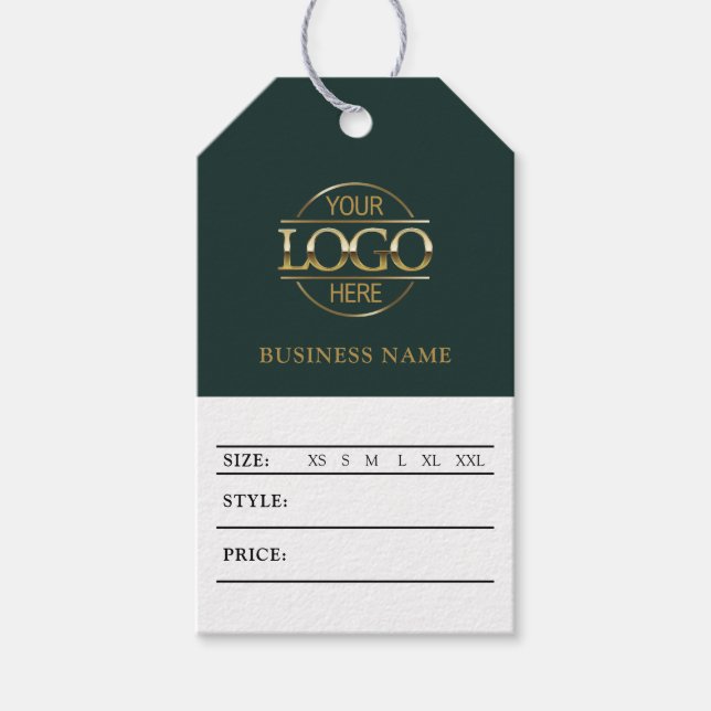 Étiquette de prix moderne pour logo d'entreprise d (Devant)