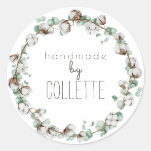 Étiquette de produit botanique rustique simple