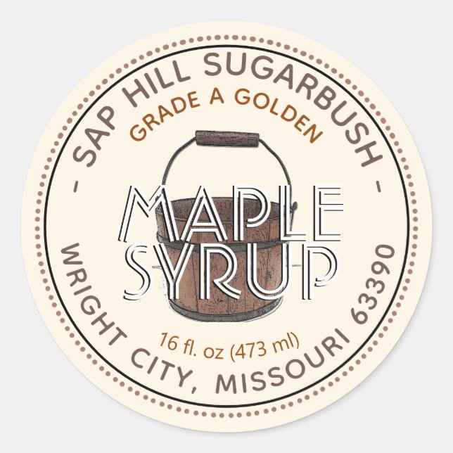 Étiquette de produit modifiable pour sangle de sir (Devant)