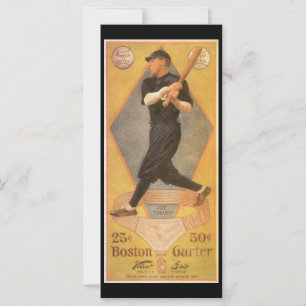 Étiquette de produit vintage Art, Boston Garter po