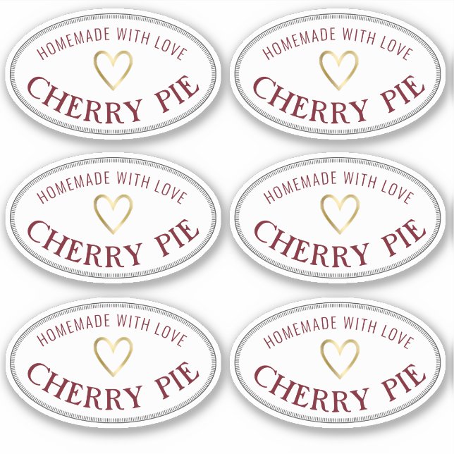 Étiquette de produits alimentaires de boulangerie  (Devant)