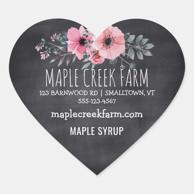 Étiquette de produits de tableau de bord du sirop  (Devant)