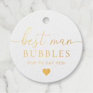 Étiquette de proposition de témoin de mariage en f