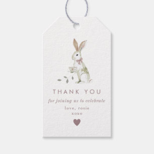 Étiquette de Remerciement Cadeau Baby Shower Thé à