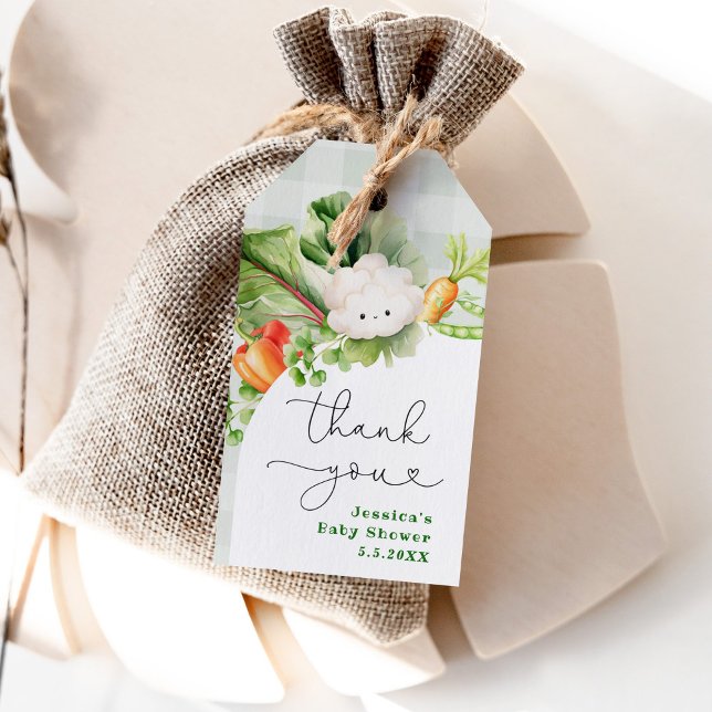 Étiquette de remerciement pour baby shower de prod (Créateur téléchargé)