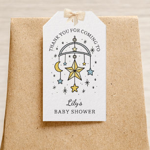 Étiquette de remerciement pour baby shower Tarot S
