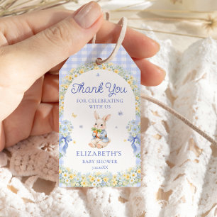Étiquette de remerciement pour cadeau de baby show