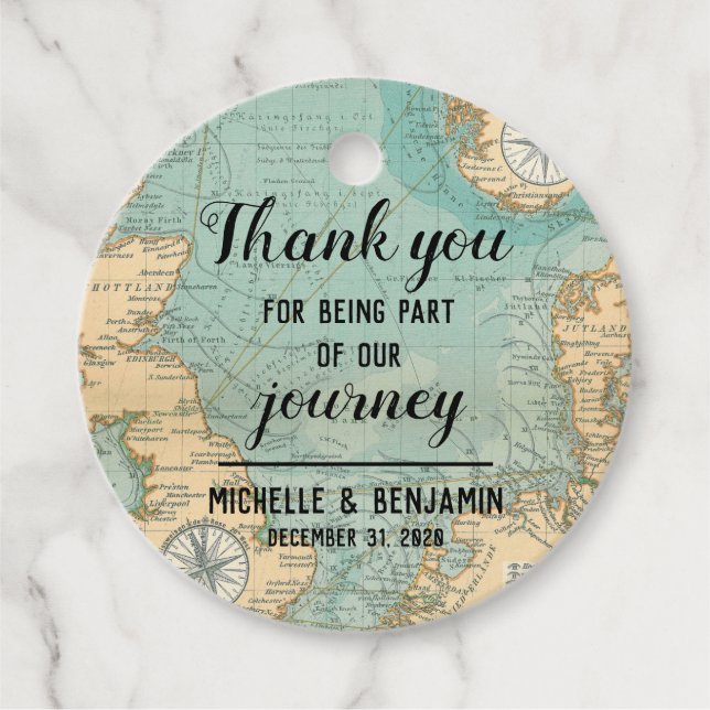 Étiquette de Remerciement pour Faire Partie de Not (Devant)