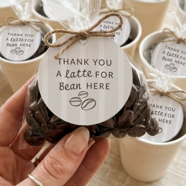 Étiquette de remerciement simple pour Baby Shower  (Créateur téléchargé)