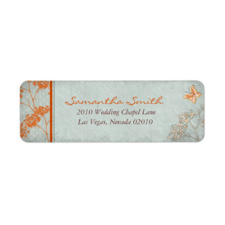 Étiquette de retour de mariée de Haiku B