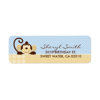 Étiquette de retour Mod Monkey