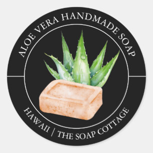 Étiquette de savon Aloe Vera