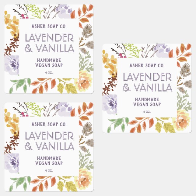 Étiquette de savon artisanal | Votre logo ici Busi (Groupe)