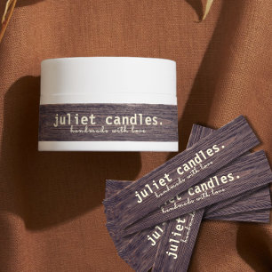 Étiquette de sceau à tamper-Proof à bougie mince r