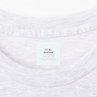 étiquette de surface composée personnalisé