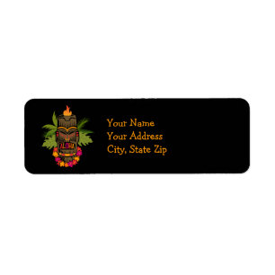 Étiquette de Tiki Aloha